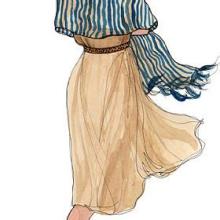 紫色头发女生头像背影紫色挑染头发图片紫色个性头像