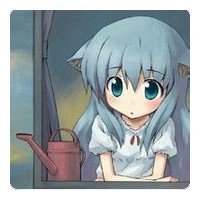 可爱卡通人物动漫头像随着韵律半醉半醒,沉迷陶醉