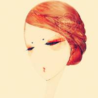 伤感类古风插画美女卡通头像戏子的生活有多少人才能明白2