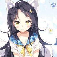 微信动漫头像女生清纯喜欢的给个花吧