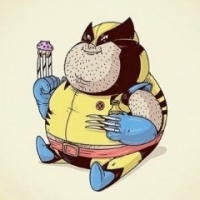 可爱胖子卡通动漫微信头像