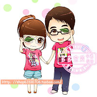 q版动漫人物萌图女萌q版卡通人物动漫q版古风萌人物