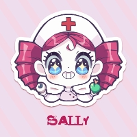 可爱卡通贴纸非主流微信头像