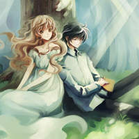 手绘动漫情侣头像黑白,情侣手绘动漫头像,2014手绘动漫情侣头像,