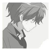 黑白色调手绘头像闺蜜又抢了我一个男人