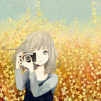 日式卡通插画头像