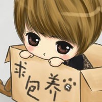 创意带文字的卡通头像:我的翅膀被一滴泪烫伤男头像带黑白翅膀