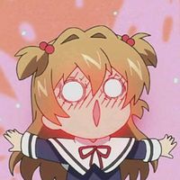 萌萌哒可爱动漫女生头像浅唱情歌是离愁