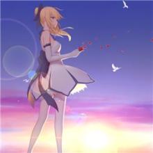 唯美可爱卡通女孩头像8微信卡通头像唯美的樱花下起坠落的雪