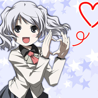 60张好看的长发动漫女孩头像心已属于你不再改变3