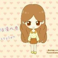 卡通女孩微信头像渴望人关心的女孩