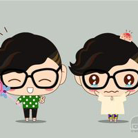 微信2016卡通情侣头像