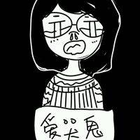 2014最新经典的黑白女生表情卡通头像爱也不需要说出口2