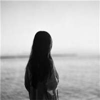 非主流唯美黑白微信头像女生没有你的精彩我的世界变成黑白2