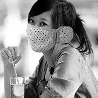 戴口罩的女生头像蒙面的女人也美丽动人