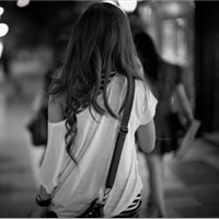 黑白非主流头像其实我都知道爱一个人本来会很苦我都了解的