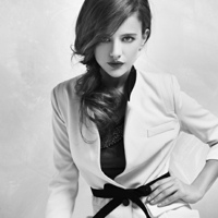 黑白色的欧美非主流女生头像只要我想要的个性我就会努力去寻找