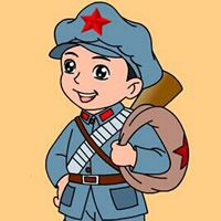 q版泡泡堂7中文版,q版红军,q版动漫人物,q版人物