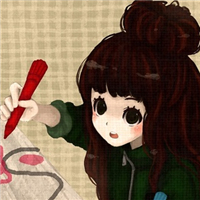 经典唯美卡通女头我对你的爱别让我感到多余卡通头像