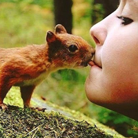 亲密的一瞬间微信头像送你最美的吻