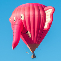 可爱热气球唯美头像带着梦想乘着热气球漂向远方