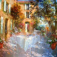 简单清新唯美的手绘风景头像图片大全,2016水彩手绘风景头像图片