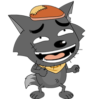 小灰灰可爱动态头像