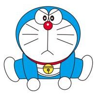 卡通抽烟机器猫图片,微信头像卡通机器猫,机器猫卡通图案简笔画,