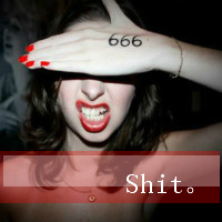 去你妈的天长地久青春张扬又霸道的超拽带字女生头像