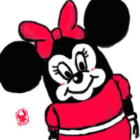 超可爱的歪脖子头像