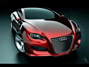 微信红色汽车女生头像与你的爱,只是一场错误的相遇