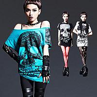 素描头像骷髅头