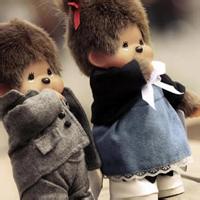 幸福的蒙奇奇恋人可爱微信头像和你白头到老