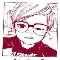 表情萌萌哒卡通女孩素描头像