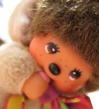 超萌可爱卡通蒙奇奇变身菠萝全包连指夹绒手套保暖毛绒手套图片详