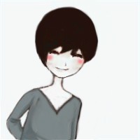 微信卡通素描情侣头像5