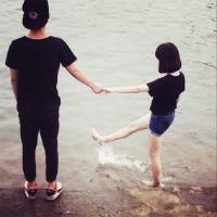 情侣头像两人一张一对背影图片大全我爱的人就长着你这个样子