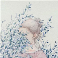 彩铅手绘情侣头像图片大全集也想陪你走一段试试看