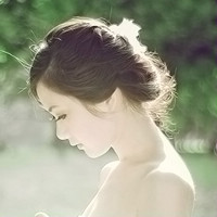 微信女生气质长发头像你可以说对不起但我不会说没关系