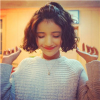 齐肩短发有气质的女生微信头像短发也能成女神