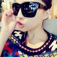 戴墨镜帅气女生头像