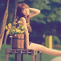 非主流MM意境头像笑叻莪傲