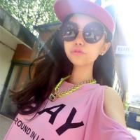 非主流头像女生戴帽