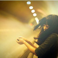 非主流寂寞的味道微信唯美女生个性头像9