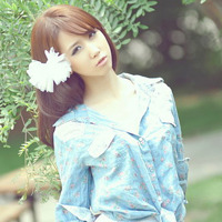 唯美的微信女生非主流头像寻找快乐的女子