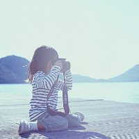 单色调清新唯美意境头像