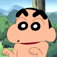 蜡笔小新的搞笑头像