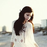 温柔漂亮意境侧面女生微信头像解释不过是因为太在乎你