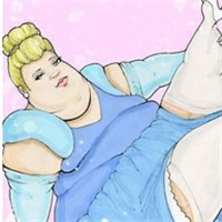 肥胖白雪公主头像恶搞白雪公主头像