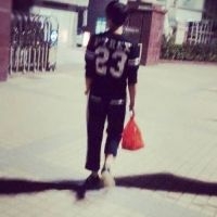 意境背影男生头像